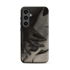 Hands and Horse Skull Alfred Stieglitz Samsung Case, Galaxy S24 Plus / Matte, Smartphone Dark Artistic Case Hands Grayscale Abstract Design
