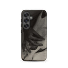 Hands and Horse Skull Alfred Stieglitz Samsung Case, Galaxy S25 / Matte, Smartphone Case Black White Artistic Depiction Hand