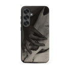 Hands and Horse Skull Alfred Stieglitz Samsung Case, Galaxy S25 Plus / Matte, Smartphone Case Black White Abstract Design Intertwined Hands