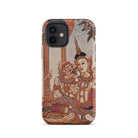 Hanuman & Maiden Thai Ramayana Iphone Case, 12 / Matte, Phone Case Thai Art