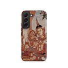 Hanuman & Maiden Thai Ramayana Samsung Case, Galaxy S22 / Matte, Smartphone Case Adorned Traditional Thai Art Two Mythical