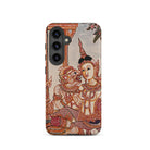 Hanuman & Maiden Thai Ramayana Samsung Case, Galaxy S24 / Matte, Smartphone Case Traditional Thai Art