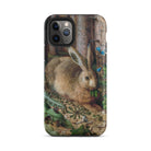 A Hare in the Forest Hans Hoffman Iphone Case, 11 Pro / Matte, Iphone 12 Pro/12 Pro Max Protective Case Nature Themed