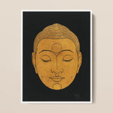 Head of Buddha - Reijer Stolk Graphic Art Print / Canvas, 12x16’’ / 31x41cm / White Frame, Posters Prints & Visual Artwork, Toby Leon