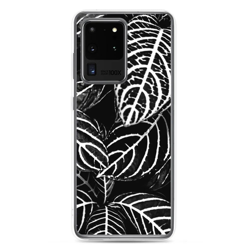 Just The Headlines Samsung Galaxy Case - Black And White - Samsung Galaxy S20 Ultra - Mobile Phone Cases - Aesthetic Art
