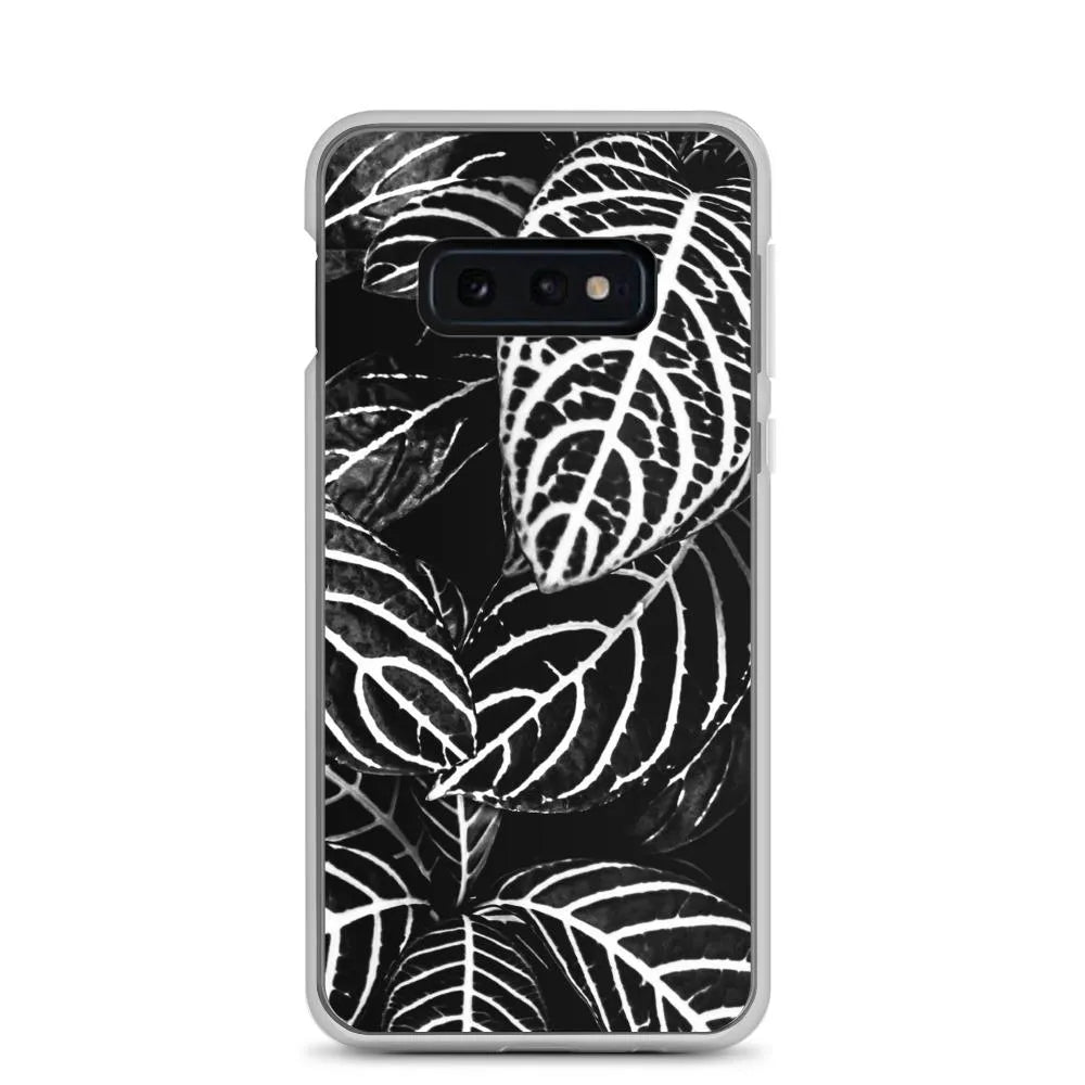Just The Headlines Samsung Galaxy Case - Black And White - Samsung Galaxy S10e - Mobile Phone Cases - Aesthetic Art