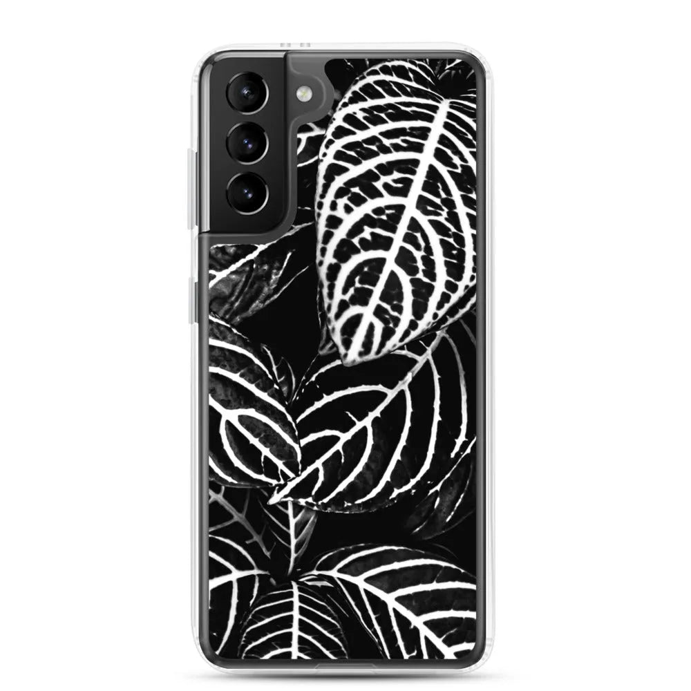 Just The Headlines Samsung Galaxy Case - Black And White - Samsung Galaxy S21 Plus - Mobile Phone Cases - Aesthetic Art