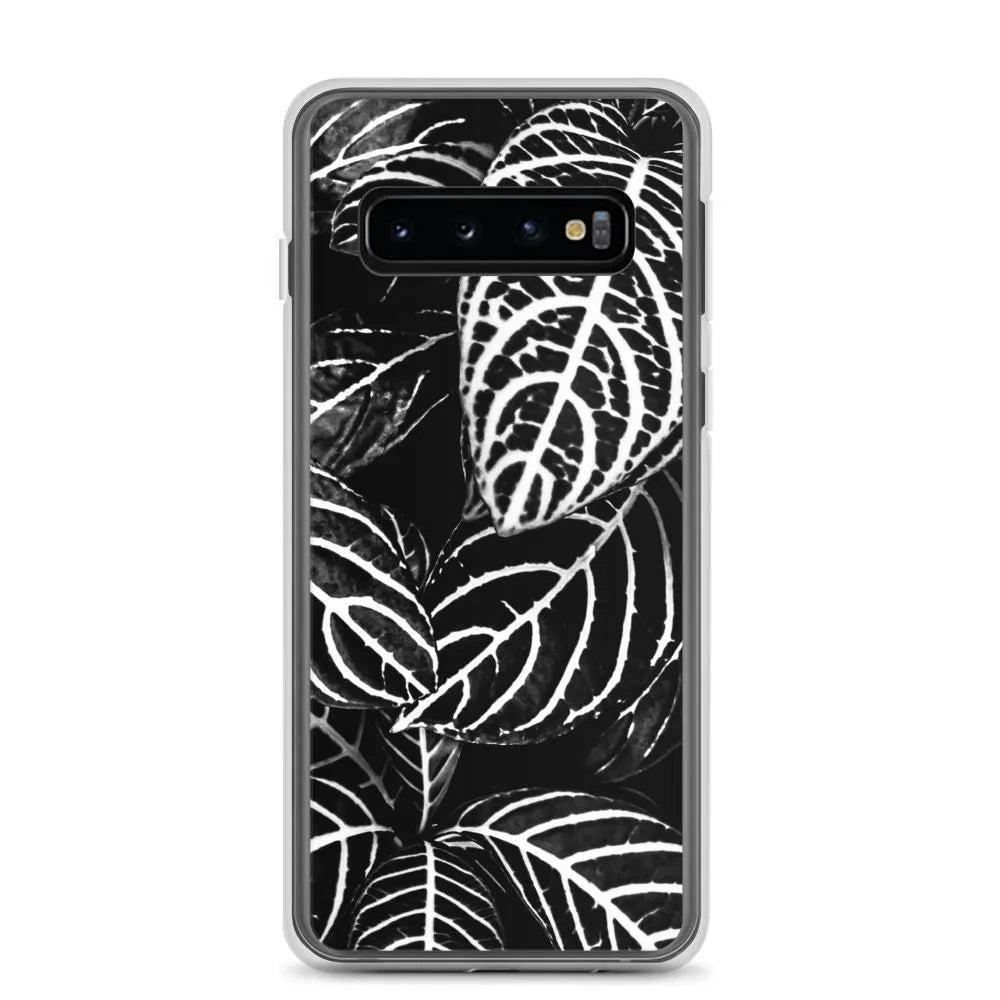 Just The Headlines Samsung Galaxy Case - Black And White - Samsung Galaxy S10 - Mobile Phone Cases - Aesthetic Art