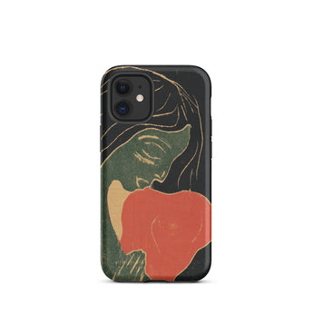 La Coeur - Coque Iphone Edvard Munch, 12 Mini / Mat, Coques de Téléphone Portable, Toby Leon