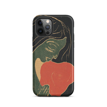 La Coeur - Coque Iphone Edvard Munch, 12 Pro / Mat, Coques de Téléphone Portable, Toby Leon