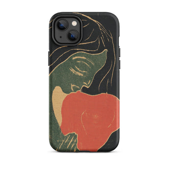La Coeur - Coque Iphone Edvard Munch, 14 Plus / Mat, Coques de Téléphone Portable, Toby Leon
