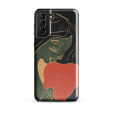 The Heart - Edvard Munch Phone Case, Samsung Galaxy S21 Plus / Matte, Mobile Cases, Toby Leon