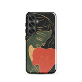 The Heart - Edvard Munch Phone Case, Samsung Galaxy S25 / Matte, Mobile Cases, Toby Leon