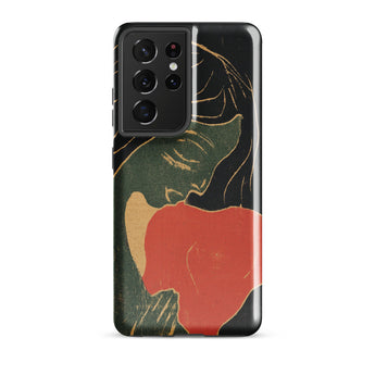 Le Cœur - Coque Samsung Edvard Munch, Galaxy S21 Ultra / Mat, Coques de Téléphone Portable, Toby Leon