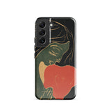 Le Cœur - Coque Samsung Edvard Munch, Galaxy S22 / Mat, Coques de Téléphone Portable, Toby Leon