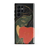 Le Cœur - Coque Samsung Edvard Munch, Galaxy S22 Ultra / Mat, Coques de Téléphone Portable, Toby Leon