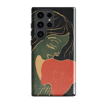 Le Cœur - Coque Samsung Edvard Munch, Galaxy S23 Ultra / Mat, Coques de Téléphone Portable, Toby Leon