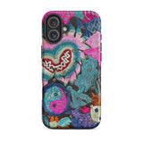 Heart and Soul - Ceremonial Miao Textile Art Iphone Case, 16 Plus / Matte, Embroidered Floral Phone Case