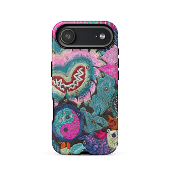 Heart and Soul - Ceremonial Miao Textile Art Phone Case Iphone 17 Air / Matte Google Pixel 7a Colorful Embroidered Design Mobile Cases