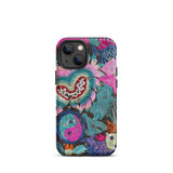 Heart and Soul - Ceremonial Miao Textile Art Phone Case Iphone 13 Mini / Matte Embroidered Floral Phone Case Iphone