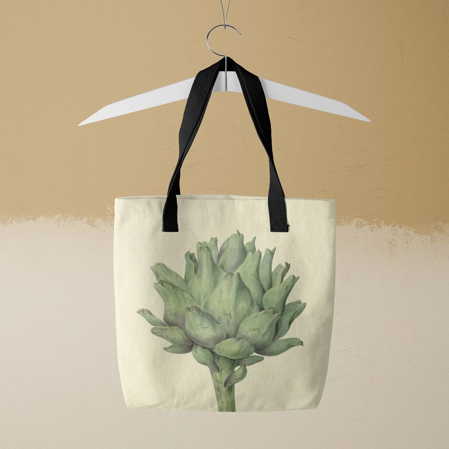 Heartichoke - Lemon Butter Heavy Duty Shopping Tote Bags