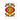 Hearts of Glass - Stained Window Art Print, Symmetrical Abstract Design Interwoven Yellow Bands Red Blue