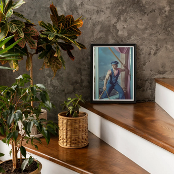 Hender Bender - Gay Russian Sailor Art Print, Posters Prints & Visual Artwork, Toby Leon