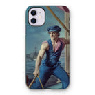 Hender Bender - Gay Russian Sailor Iphone Case, 11 / Matte, Phone Case Painting Sailor Ship