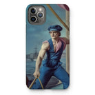 Hender Bender - Gay Russian Sailor Iphone Case, 11 Pro Max / Matte, Phone Case Painting Sailor Ship