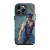 Hender Bender - Gay Russian Sailor Iphone Case, 14 Pro Max / Matte, Art-adorned Phone Case