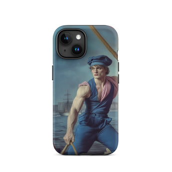 Hender Bender - Gay Russian Sailor Iphone Case, 15 / Matte, Phone Case Painting Sailor
