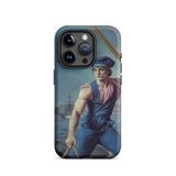 Hender Bender - Gay Russian Sailor Iphone Case, 15 Pro / Matte, Phone Case Classical Painting