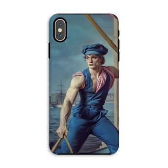 Hender Bender - Gay Russian Sailor Iphone Case, Xs Max / Matte, Phone Case Artistic Muscular Sailor Pole