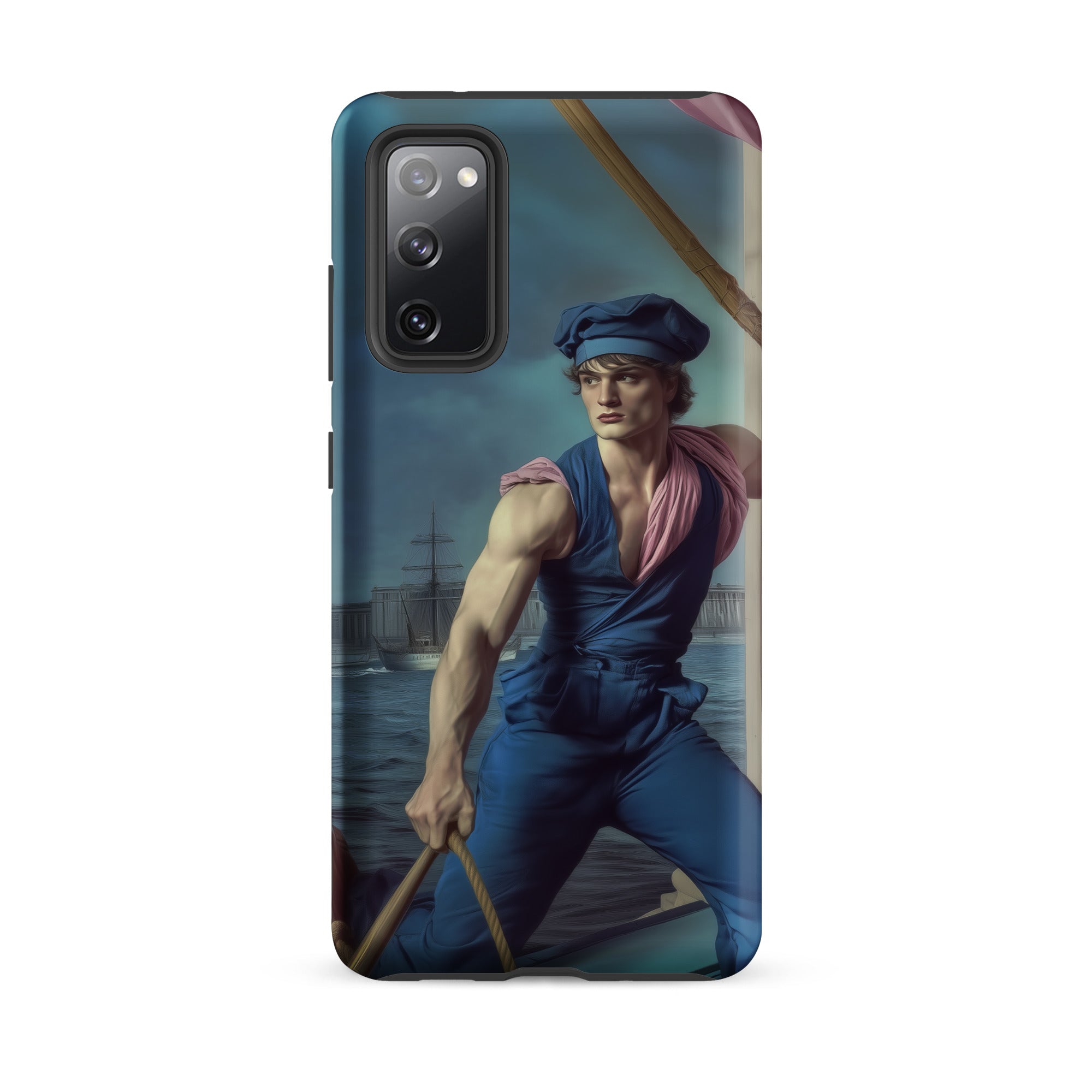 Hender Bender Gay Russian Sailor Samsung Case, Galaxy S20 Fe / Matte, Smartphone Case Classical Painting Man
