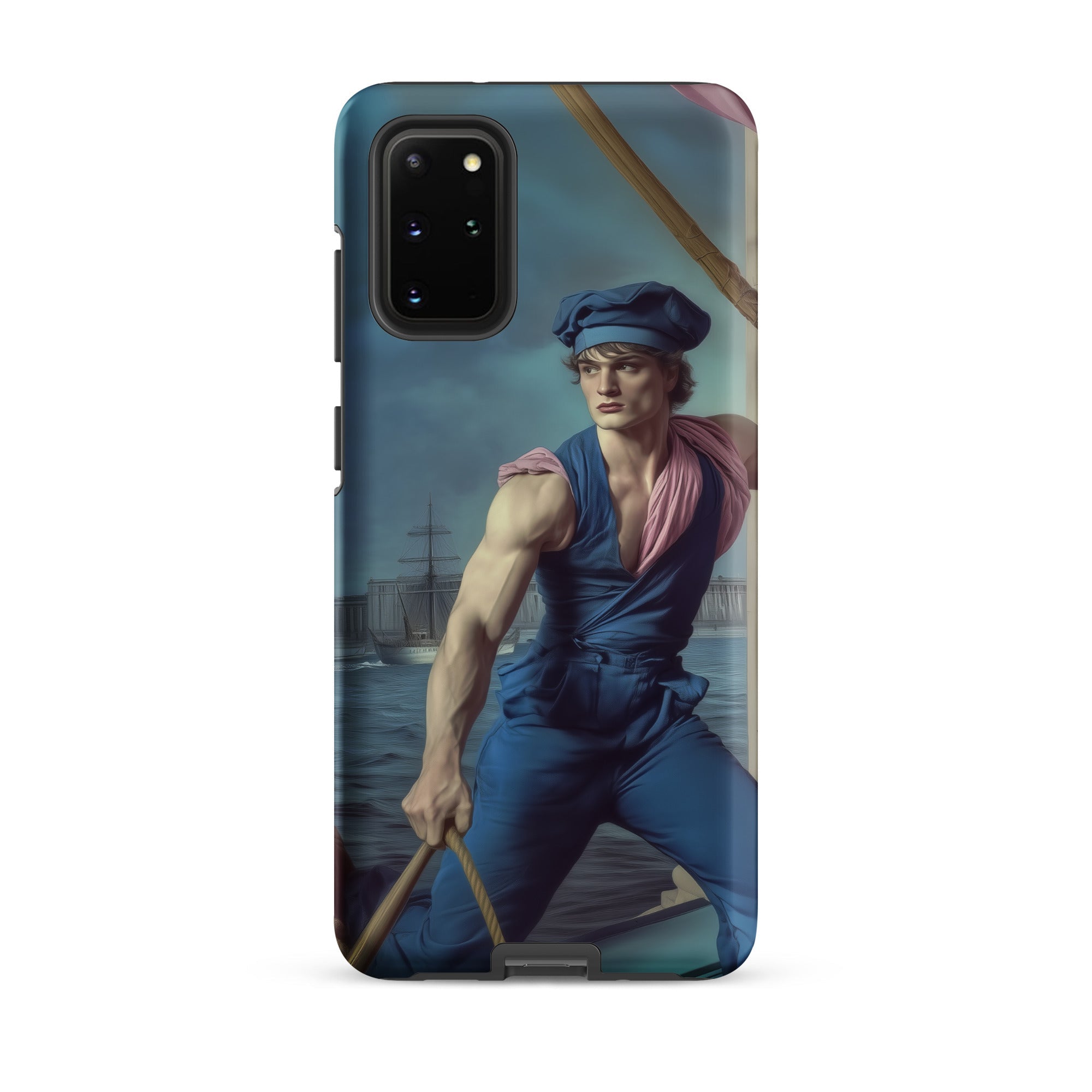 Hender Bender Gay Russian Sailor Samsung Case, Galaxy S20 Plus / Matte, Smartphone Case Classical Painting Man