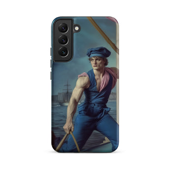 Hender Bender - Gay Russian Sailor Samsung Case, Galaxy S22 Plus / Matte, Phone Case Classical Painting Man