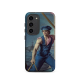 Hender Bender - Gay Russian Sailor Samsung Case, Galaxy S23 / Matte, Phone Case Classical Painting Rower