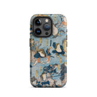 Heroes of the Kabuki Stage Played by Frogs Utagawa Kuniyoshi Iphone Case, 15 Pro / Matte, Frog Themed Phone Case