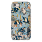Heroes of the Kabuki Stage Played by Frogs Utagawa Kuniyoshi Iphone Case, 8 / Matte, Frog Themed Phone Case