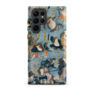 Heroes of the Kabuki Stage Played by Frogs Utagawa Kuniyoshi Samsung Case, Galaxy S22 Ultra / Matte, Smartphone Case Whimsical Frog Themed