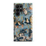 Heroes of the Kabuki Stage Played by Frogs - Utagawa Kuniyoshi Samsung Case, Galaxy S22 Ultra / Matte, Smartphone Case Whimsical