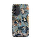 Heroes of the Kabuki Stage Played by Frogs - Utagawa Kuniyoshi Samsung Case, Galaxy S23 Plus / Matte, Smartphone Case Whimsical