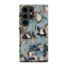 Heroes of the Kabuki Stage Played by Frogs Utagawa Kuniyoshi Samsung Case, Galaxy S24 Ultra / Matte, Smartphone Case Traditional Japanese