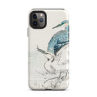 Heron and Egret Numata Kashu Bird Art Iphone Case, 11 Pro Max / Matte, Bird Themed Smartphone Case