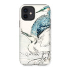 Heron and Egret - Numata Kashu Bird Art Iphone Case 12 / Matte Mobile Phone Cases