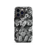 Hexacoralla Six-rayed Star Corals - Ernst Haeckel Phone Case Iphone 13 Pro / Matte Black White Coral-patterned Phone Case Ernst Haeckel,