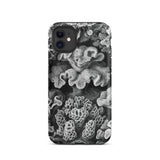 Hexacoralla Six-rayed Star Corals - Ernst Haeckel Phone Case Iphone 11 / Matte Coral-patterned Phone Case Ernst Haeckel, Sixfold Symmetry