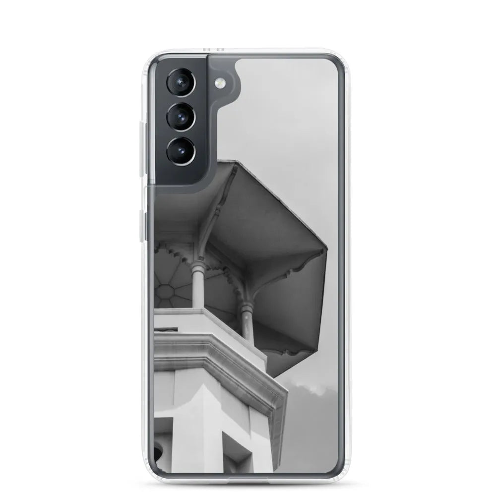 Hideaway Samsung Galaxy Case - Black And White - Samsung Galaxy S21 - Mobile Phone Cases - Aesthetic Art