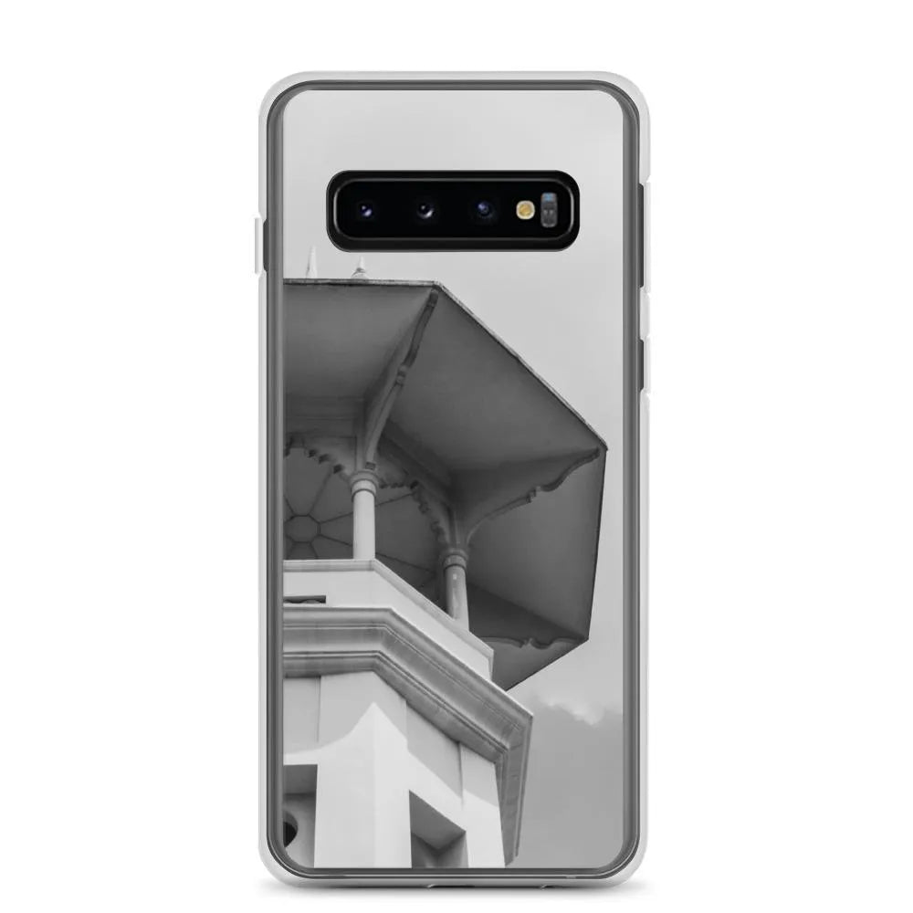 Hideaway Samsung Galaxy Case - Black And White - Samsung Galaxy S10 - Mobile Phone Cases - Aesthetic Art