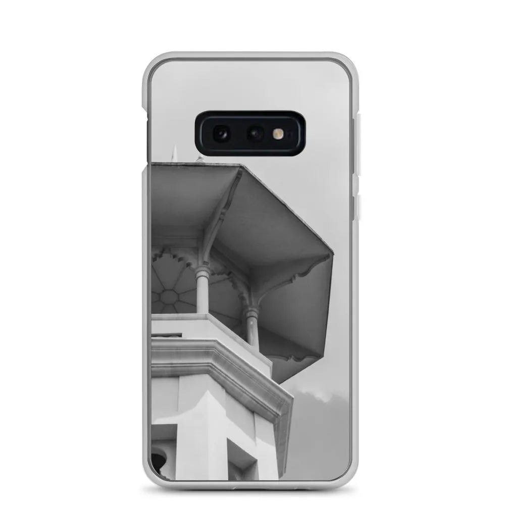 Hideaway Samsung Galaxy Case - Black And White - Samsung Galaxy S10e - Mobile Phone Cases - Aesthetic Art